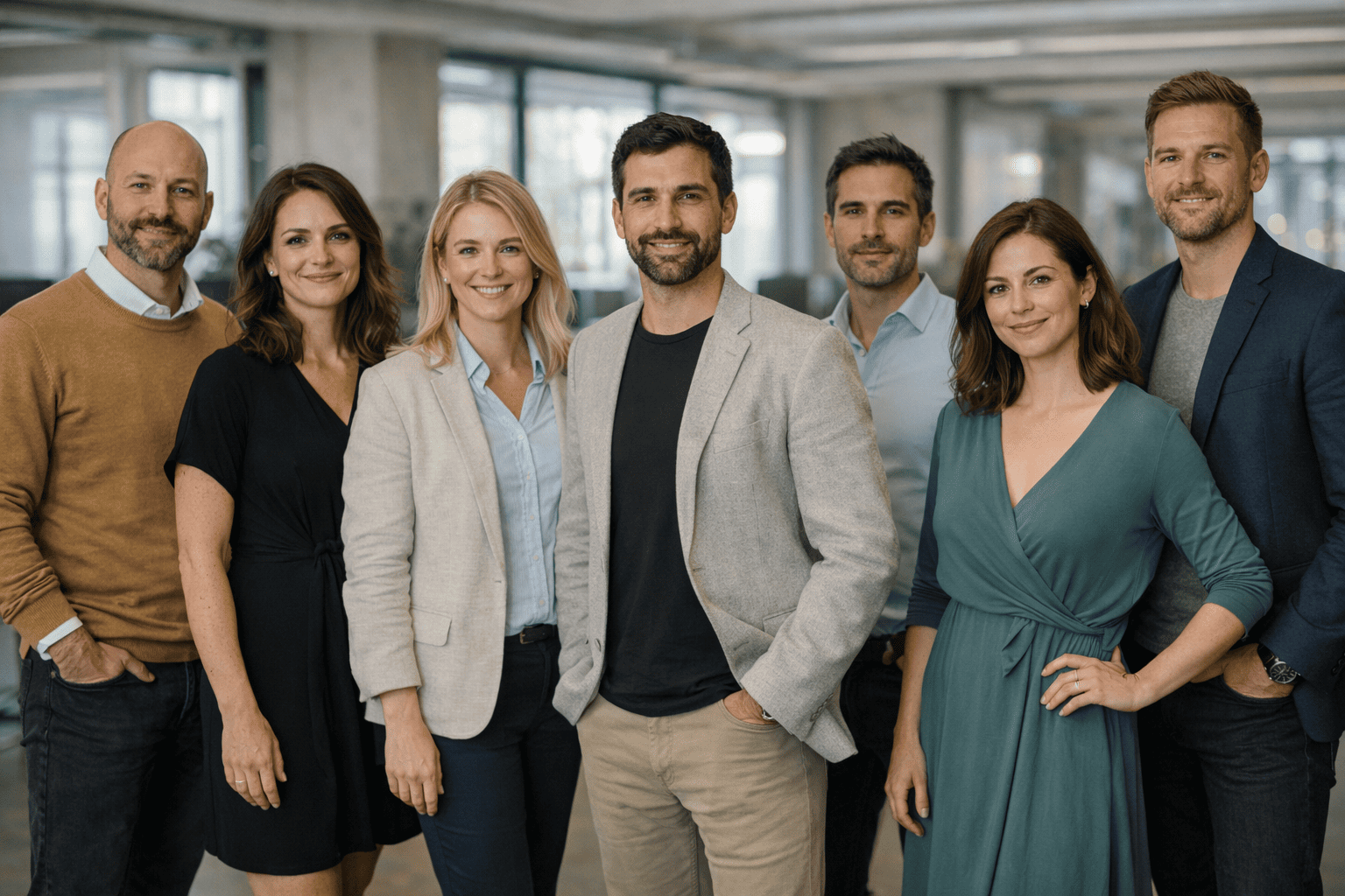 Team working on AI trading platform — Rhône Avoirève